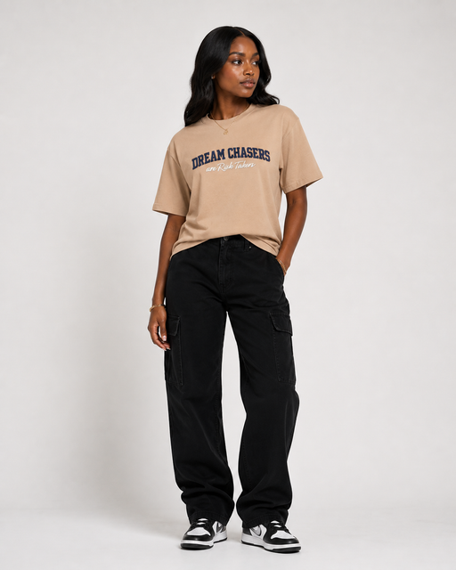 Dream Chasers Are Risk Takers™ Unisex Heavyweight Tee