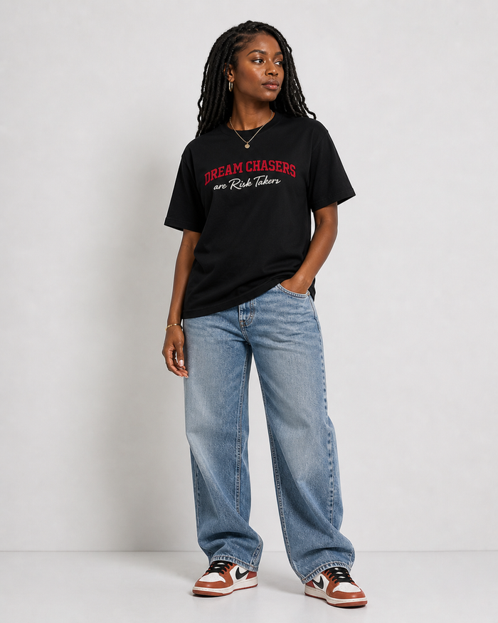 Dream Chasers Are Risk Takers™ Unisex Heavyweight Tee